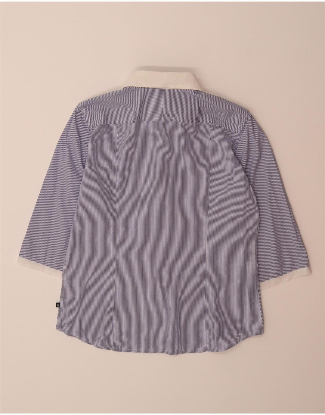 MARINA YACHTING Γυναικείο πουκάμισο 3/4 μανίκι Μπλούζα UK 18 XL Μπλε ρίγες