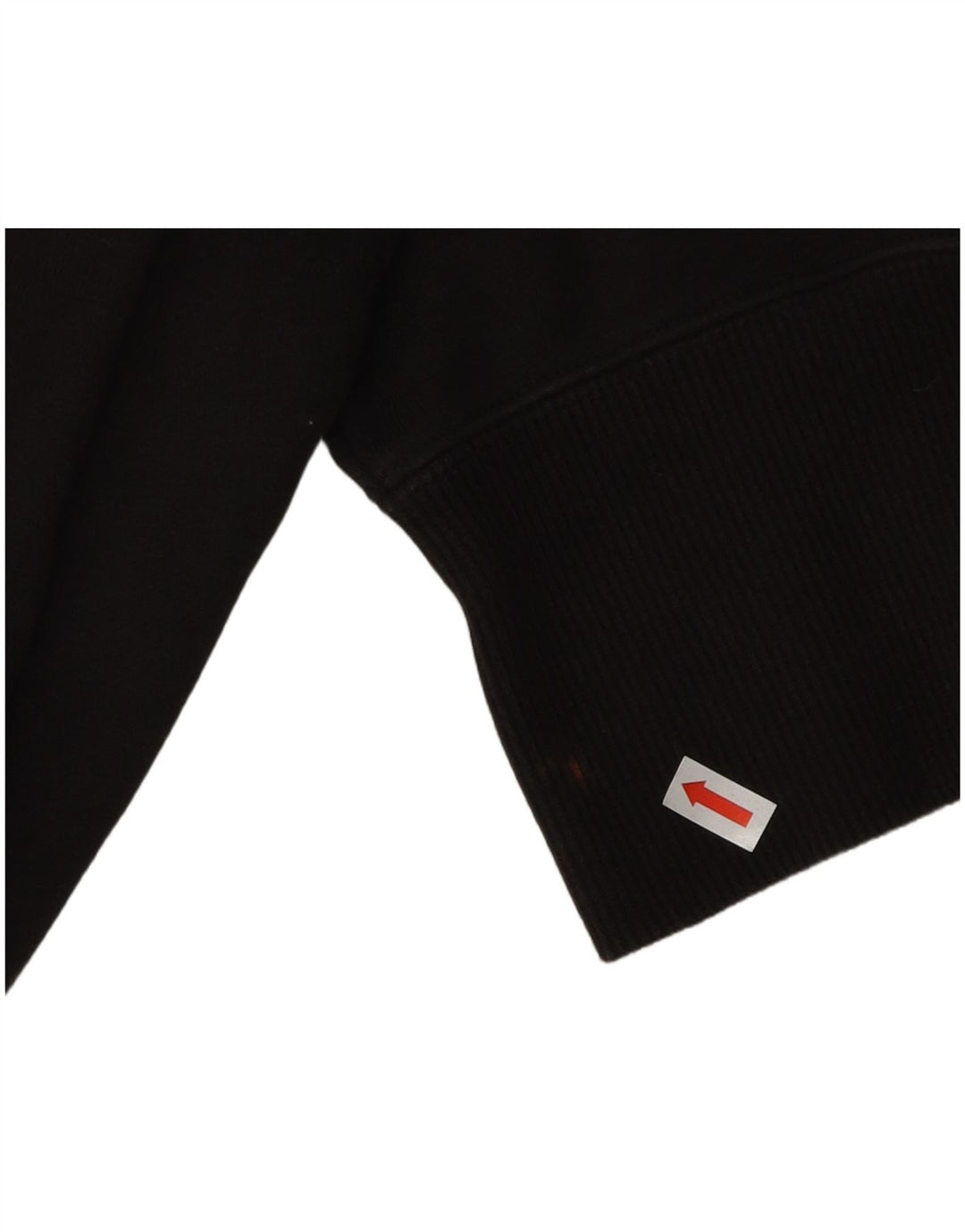 Γυναικεία φούτερ Puma Graphic Crop Jumper UK 14 Medium Black Cotton