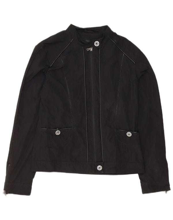 Calvin Klein Jeans Γυναικείο Bomber Jacket UK 16 Large Black