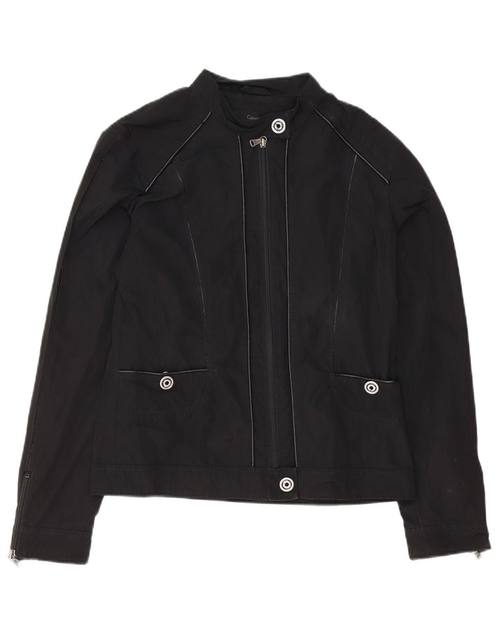Calvin Klein Jeans Γυναικείο Bomber Jacket UK 16 Large Black
