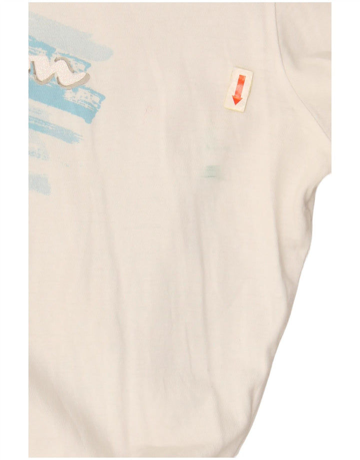 Γυναικείο T-Shirt CHAMPION Heritage Fit Top UK 18 XL Λευκό