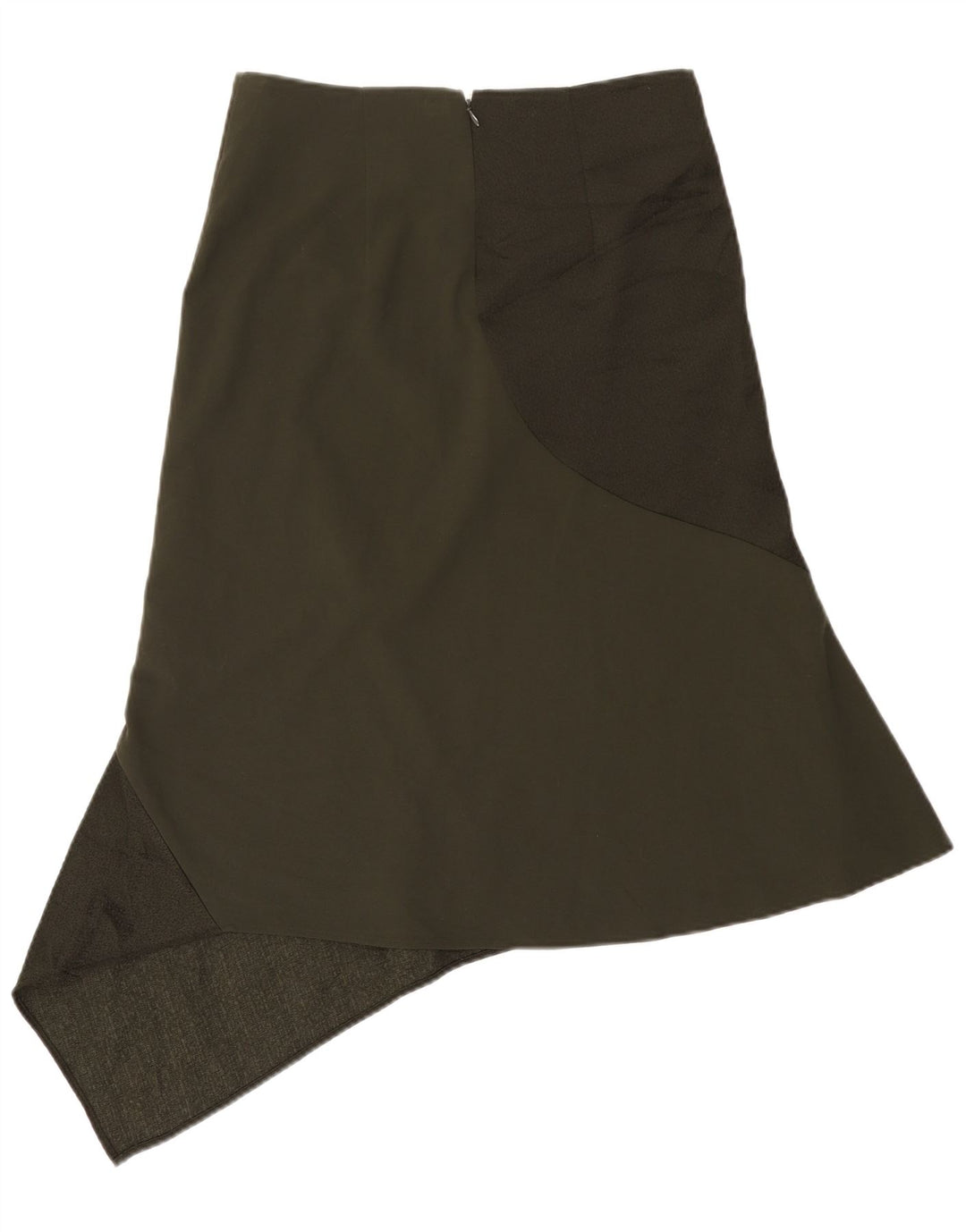 Cos Γυναικεία ασύμμετρη φούστα EU 38 Medium W30 Khaki Polyester