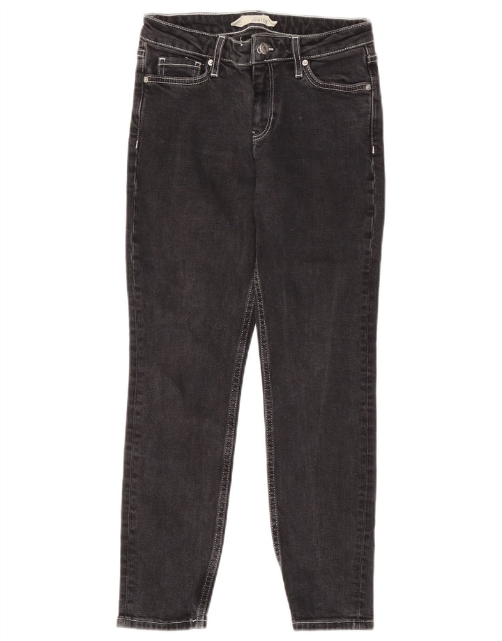 TOPSHOP Γυναικείο Baxter Crop Slim Jeans W26 L25 Μαύρο