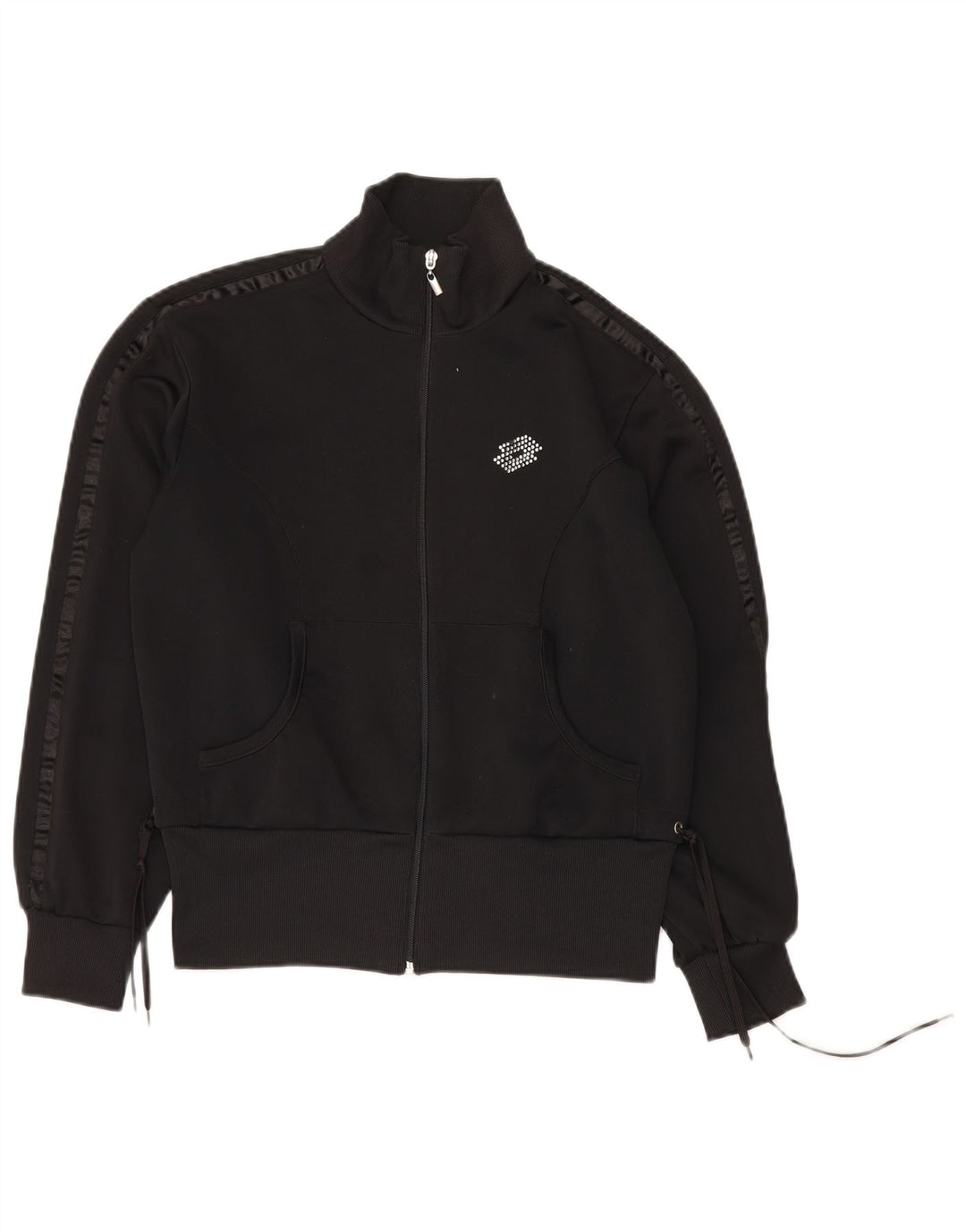 Γυναικεία αθλητική φόρμα Lotto Top Jacket UK 16 Large Black