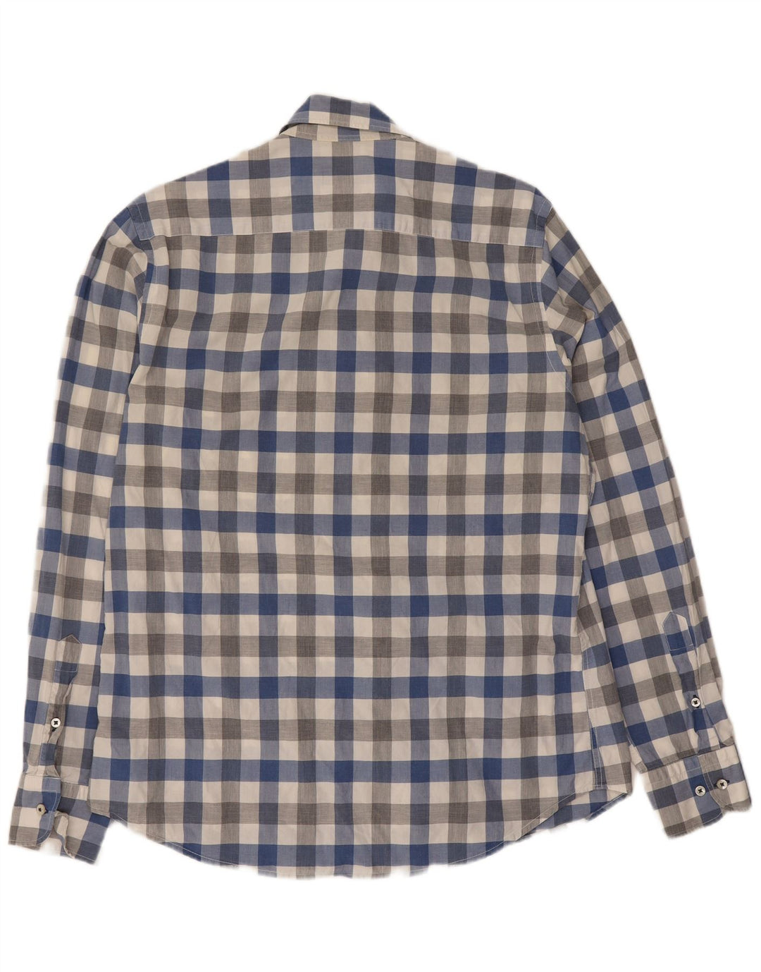 Ανδρικό πουκάμισο Massimo Dutti Casual Fit Μεσαίο πολύχρωμο βαμβακερό Gingham
