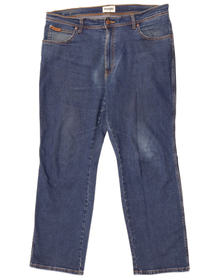 Wrangler Ανδρικό Texas Straight Jeans W38 L30 Μπλε βαμβακερό