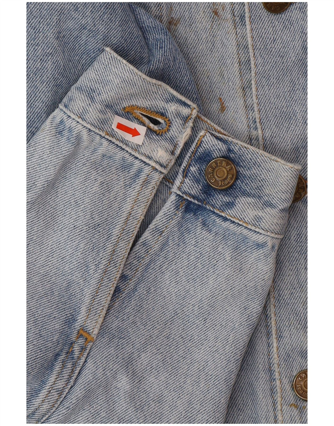 CARRERA Ανδρικό Τζιν Μπουφάν UK 40 Large Blue