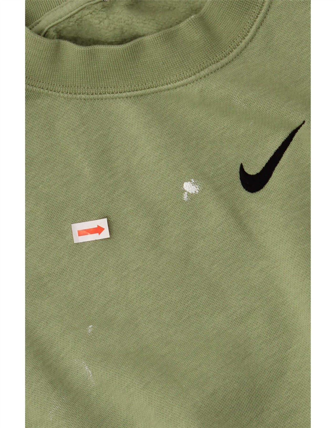 Ανδρικό φούτερ Nike με φαρδιά μπλούζα, μικρό πράσινο βαμβακερό