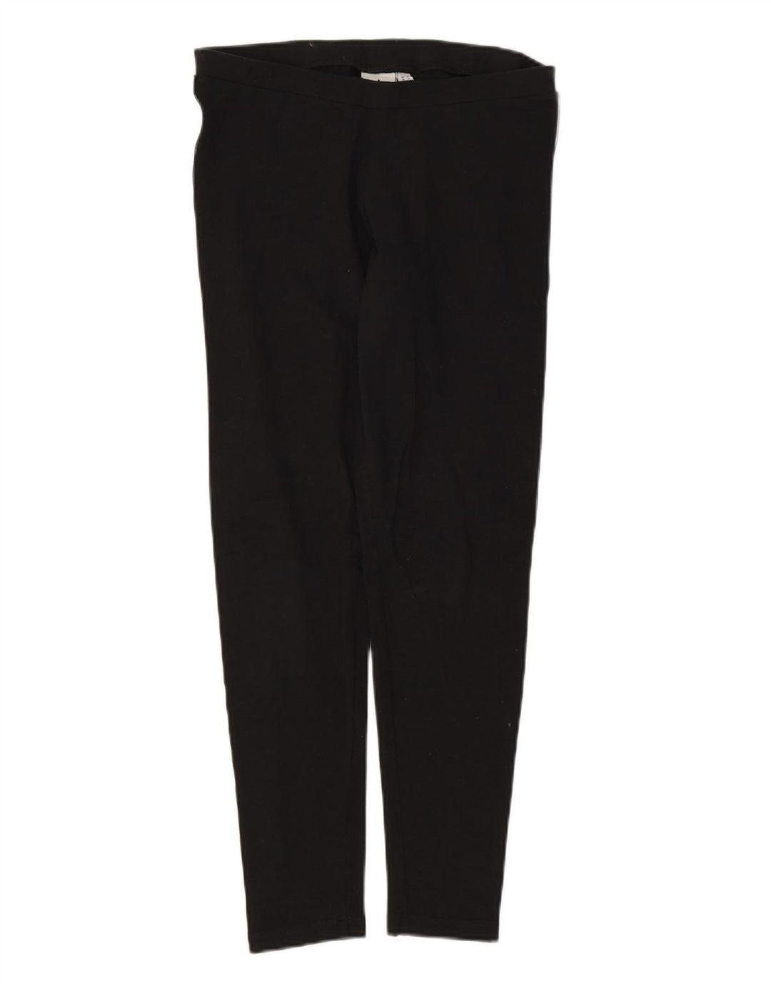 ADIDAS Womens Graphic Leggings UK 14 Medium Black Cotton