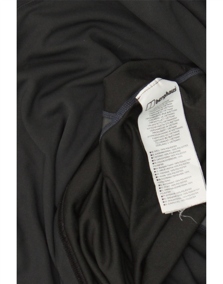 Ανδρικό T-Shirt Berghaus Top Large Black Colourblock Πολυεστέρας