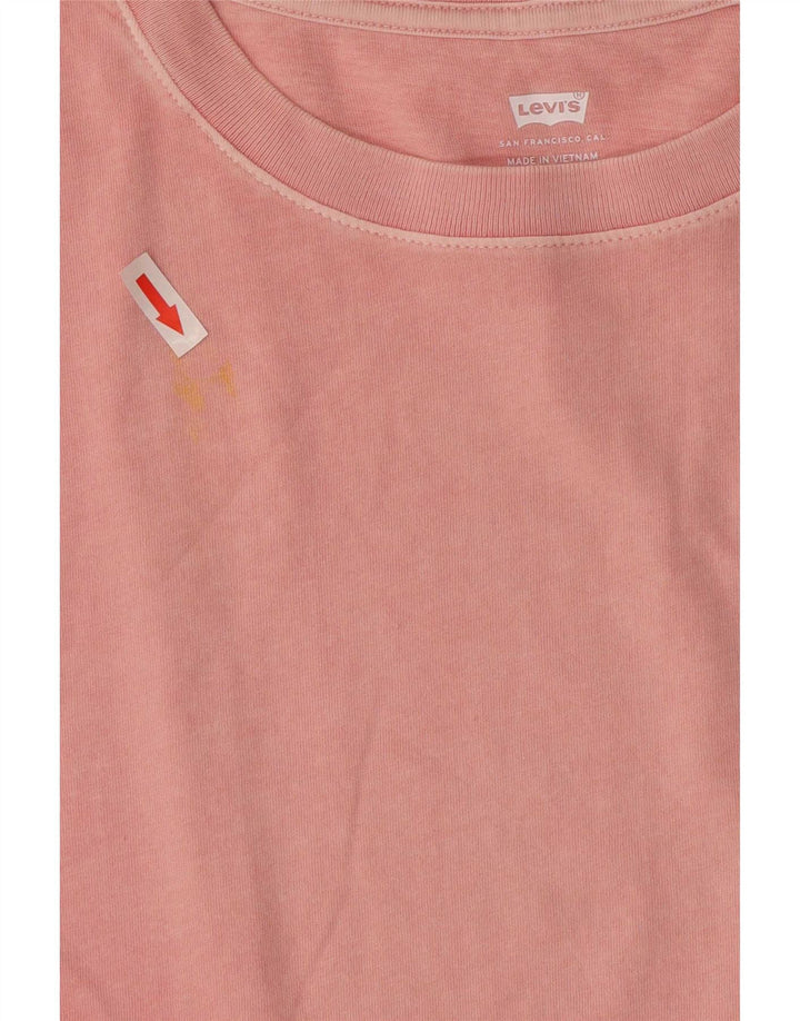 Γυναικείο μεγάλο γραφικό μπλουζάκι Levi's Top 10 Small Pink