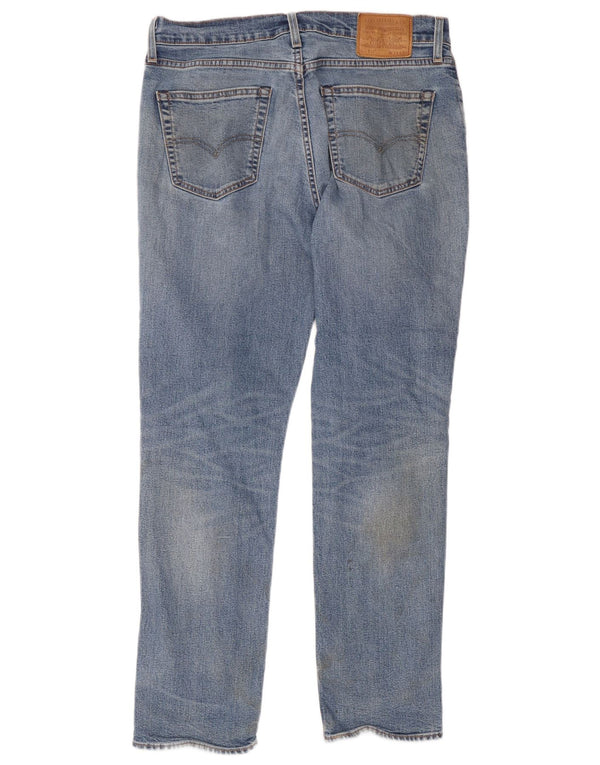Levi's Mens 511 Slim Jeans W34 L32 Blue Cotton