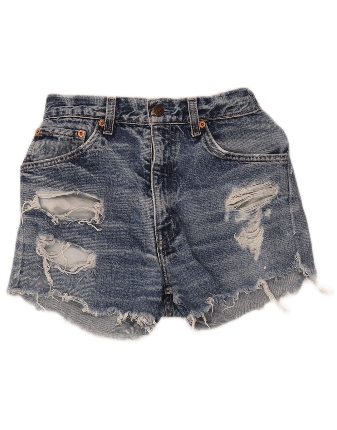 Γυναικείο τζιν σορτς Levi's Distressed W24 XS Blue