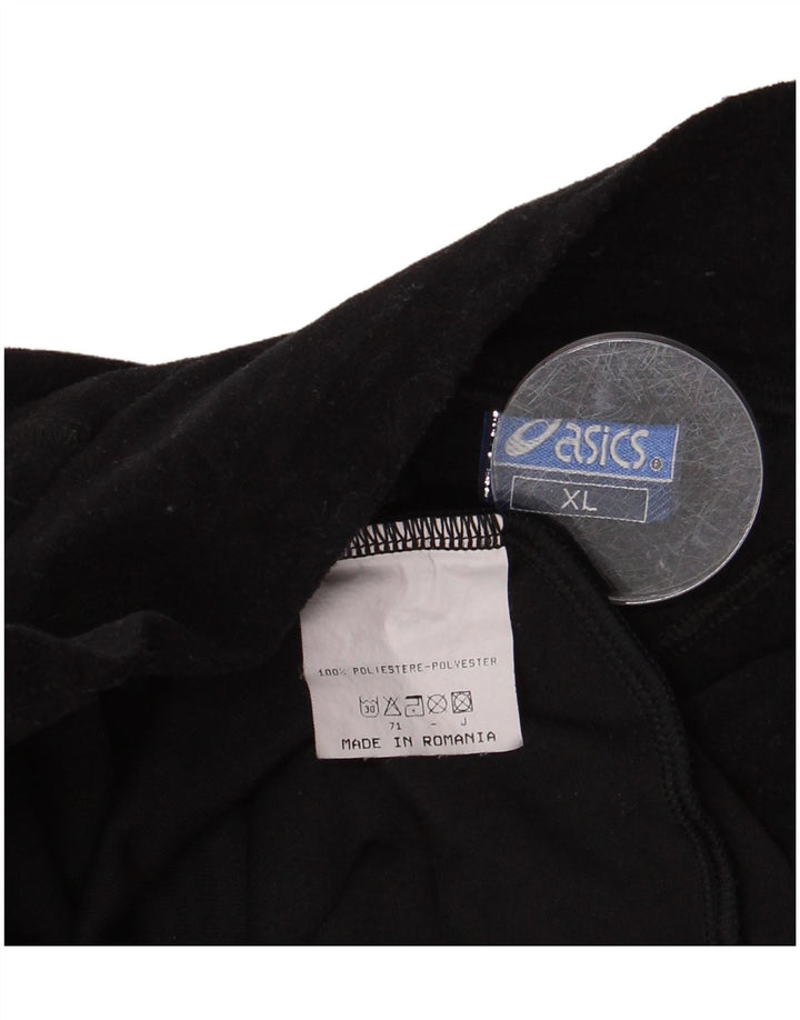 Asics Ανδρικό φερμουάρ Fleece Jumper XL Μαύρο Πολυεστέρας