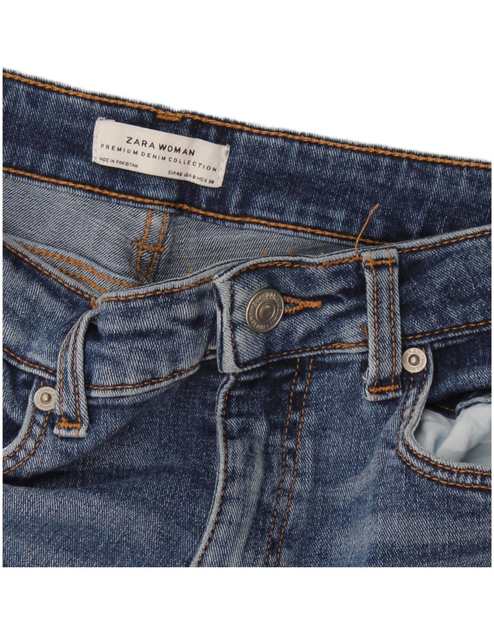 Zara Γυναικείο Skinny Jeans EU 40 Medium W30 L27 Blue