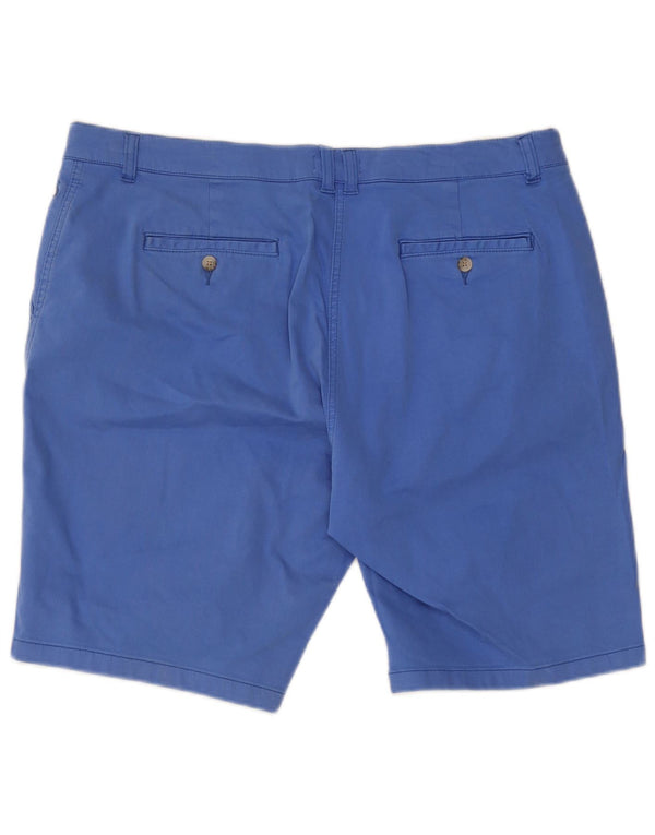 Joules Γυναικείο Ψηλόμεσο Σορτς Chino UK 18 XL W38 Μπλε βαμβακερό