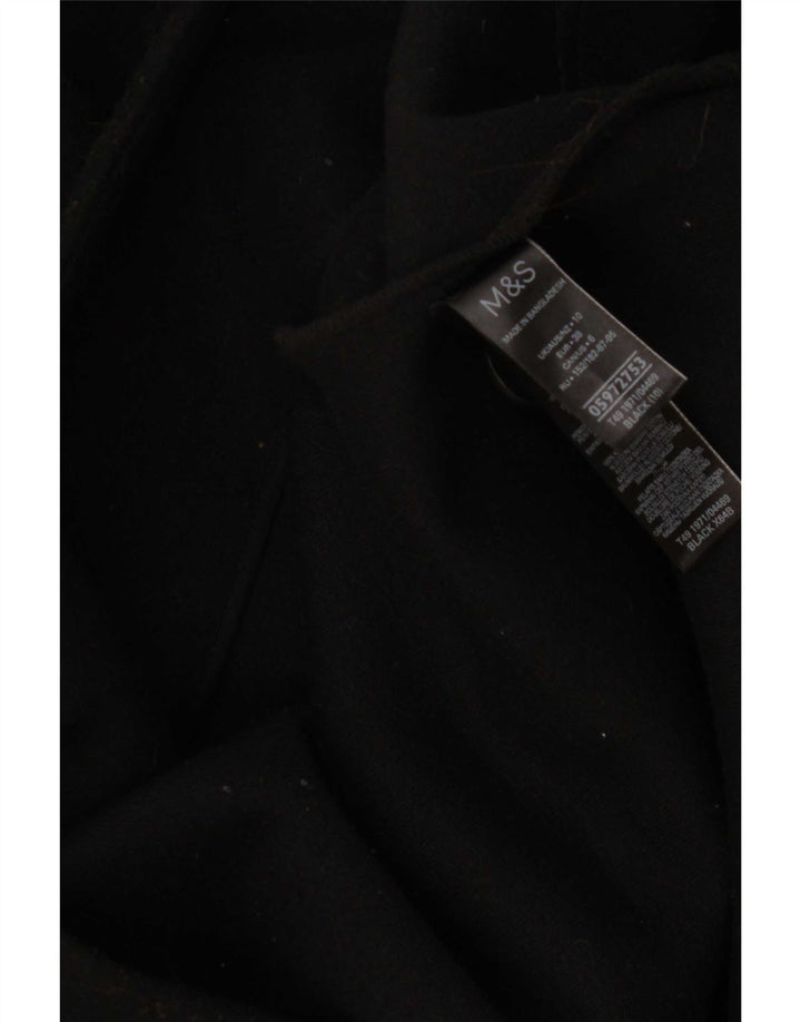 Marks & Spencer Γυναικείο Πανωφόρι UK 10 Small Black Polyester