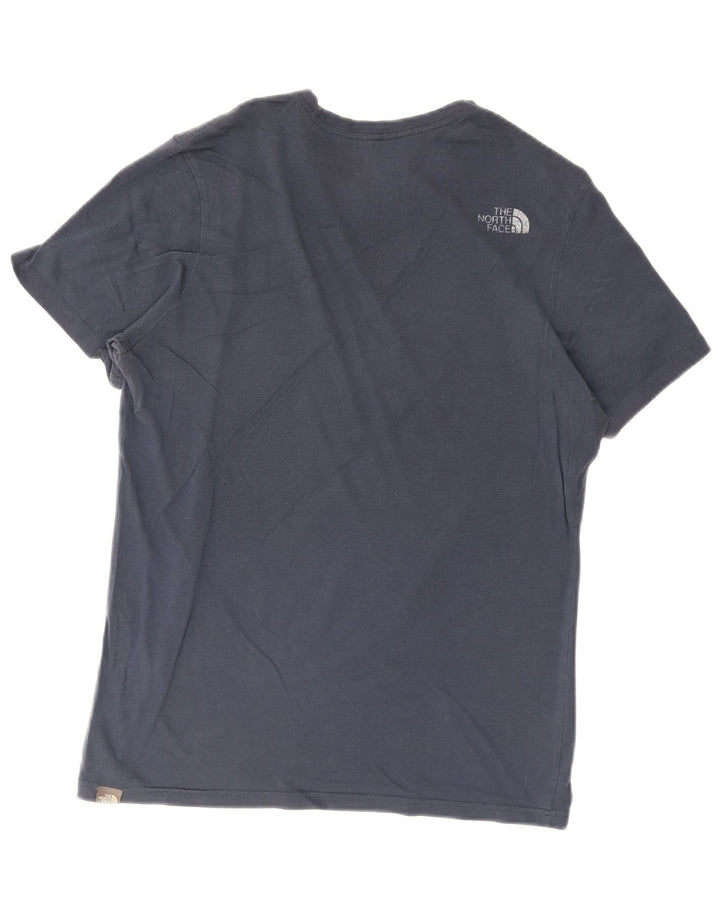 Ανδρικό γραφικό T-Shirt North Face Top Medium Blue