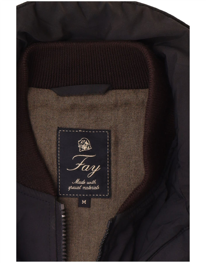 Ανδρικό μπουφάν FAY Utility UK 38 Medium Navy Blue Polyester