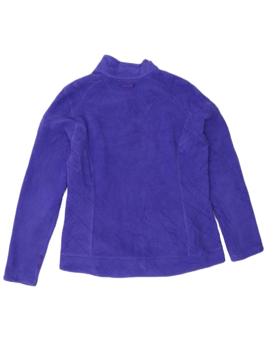 EDDIE BAUER Γυναικείο Fleece Jacket UK 14 Medium Purple Polyester