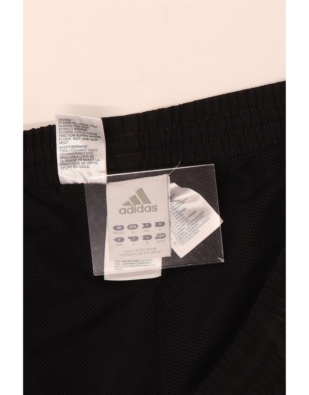 Ανδρική φόρμα ADIDAS Παντελόνι Joggers UK 40/42 Medium Black Colourblock