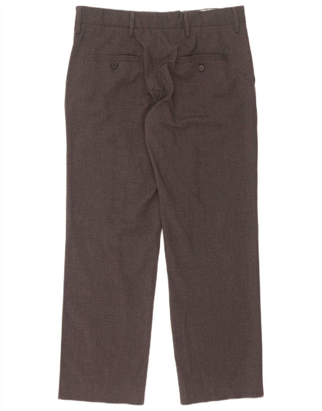 Zara Ανδρικό ίσιο casual παντελόνι Medium W32 L29 Grey Polyester