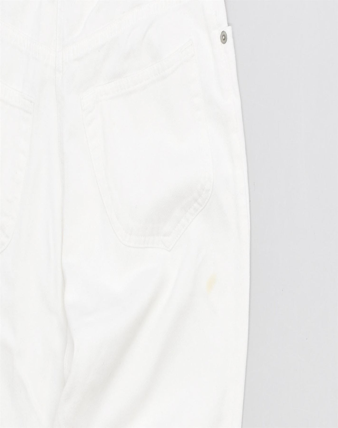 TCM Womens Tapered Jeans IT 42 Medium W30 L28 White Cotton | Vintage | Thrift | Second-Hand | Used Clothing | Messina Hembry 