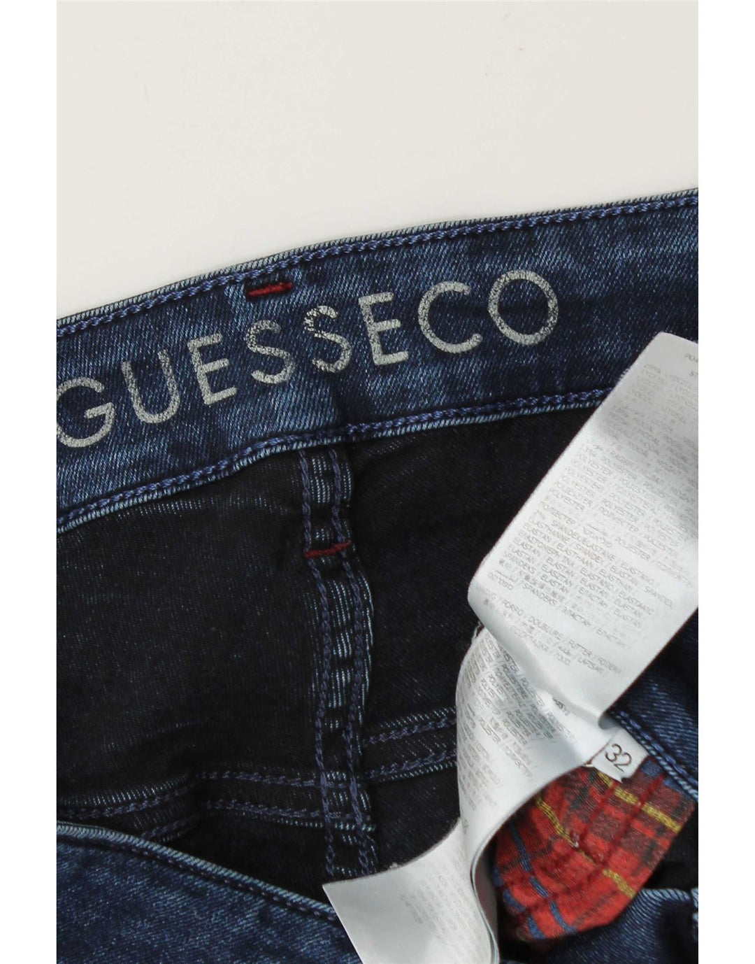 Guess Ανδρικό Slim Jeans W32 L30 Blue Lyocell
