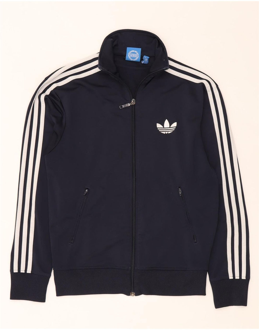 Ανδρική αθλητική φόρμα Adidas Top Jacket Small Navy Blue Polyester