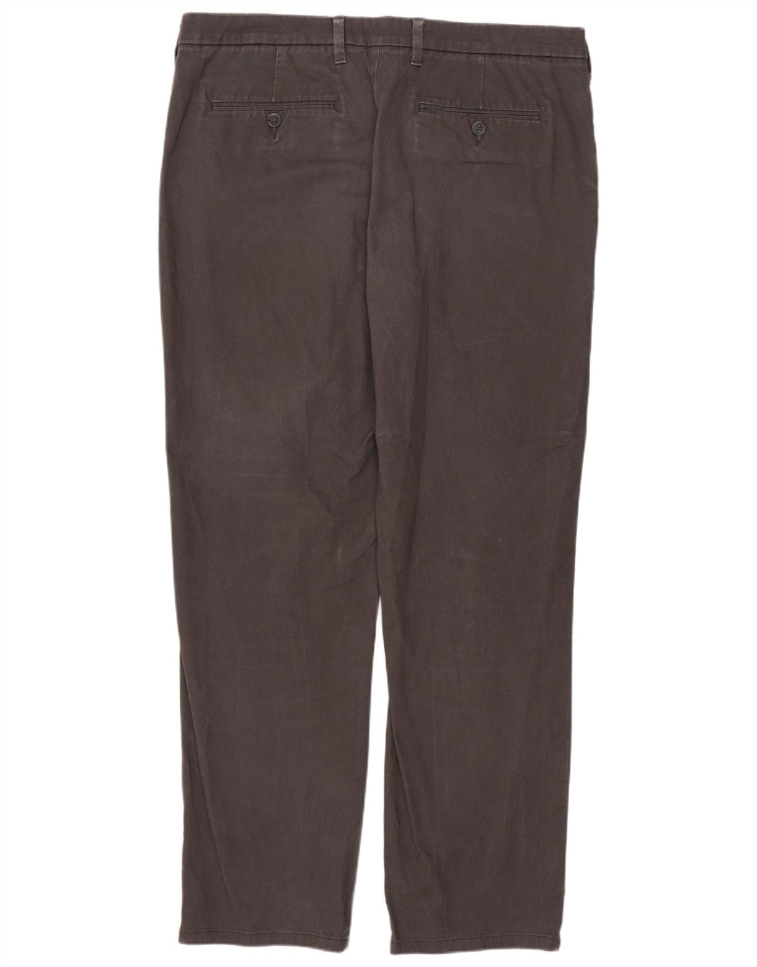 Marks & Spencer Ανδρικό ίσιο παντελόνι Chino με κανονική εφαρμογή W36 L31 Γκρι