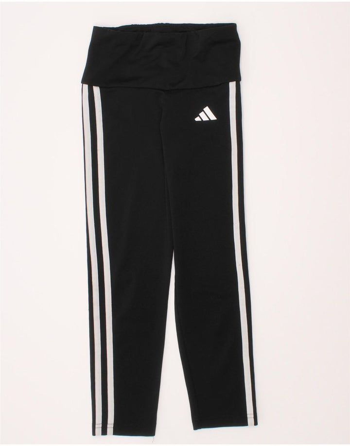 Κολάν ADIDAS Girls Aeroready 7-8 ετών Μαύρο Πολυεστέρα