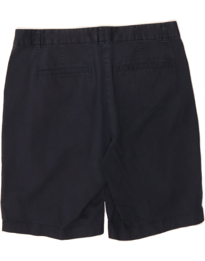 J. CREW Womens Chino Shorts US 6 Medium W32 Navy Blue Cotton Vintage J. Crew and Second-Hand J. Crew from Messina Hembry 