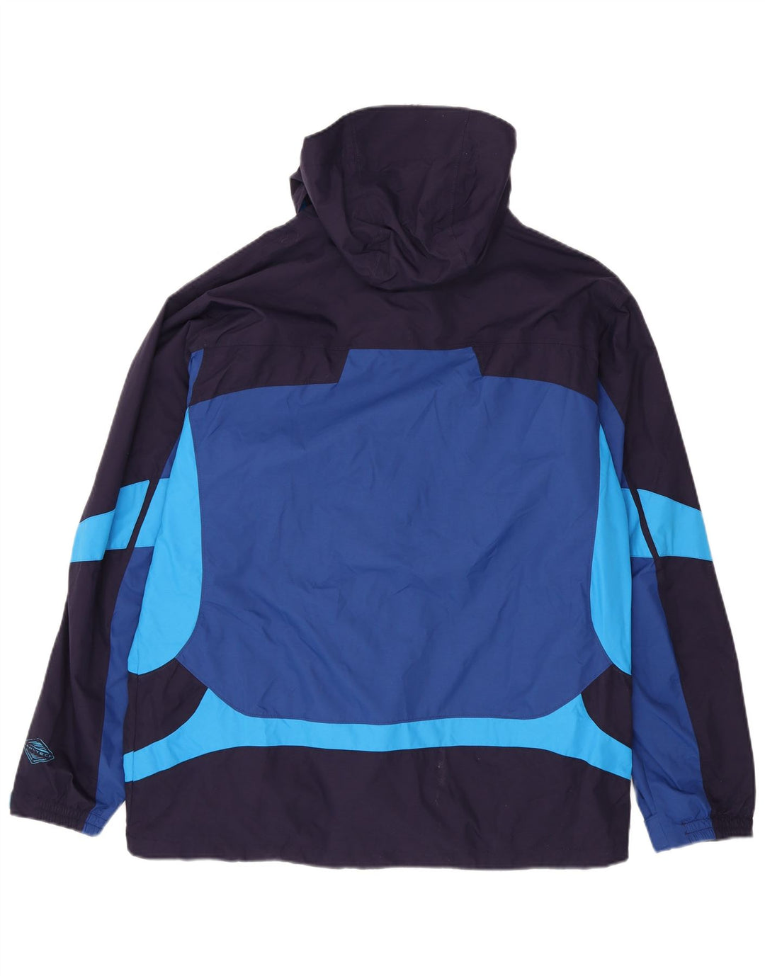 Columbia Ανδρικό μπουφάν βροχής με κουκούλα UK 40 Large Blue Colourblock