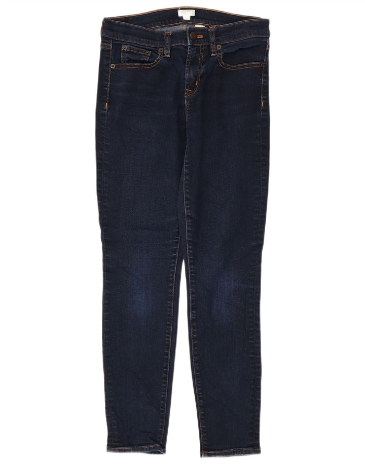 J. Crew Γυναικεία Stretch Skinny Jeans W26 L28 Navy Blue Cotton