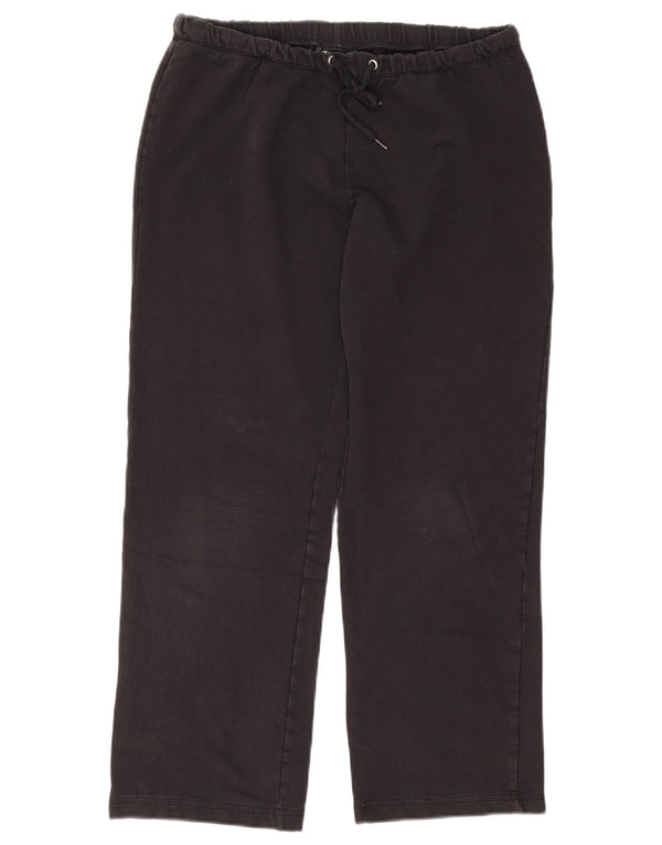Champion Γυναικεία φόρμα Crop Παντελόνι UK 14 Medium Black Cotton
