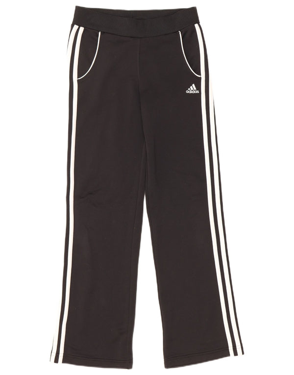 Παντελόνι αθλητικής φόρμας Adidas Girls 11-12 ετών Μαύρο Πολυεστέρα
