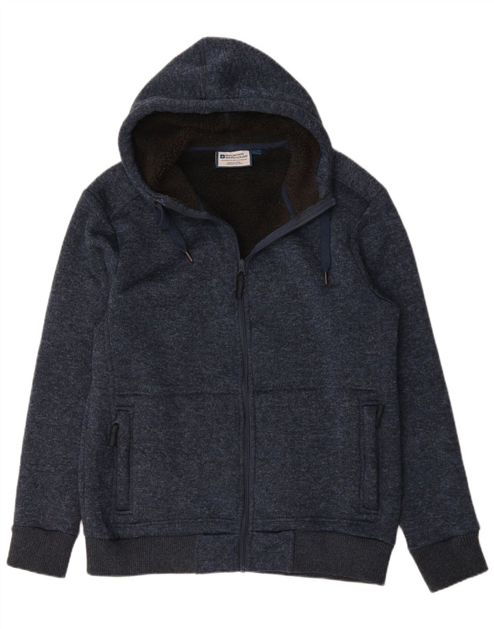 Ανδρικό πλεκτό Bomber Jacket Mountain Warehouse UK 40 Large Navy Blue Flecked