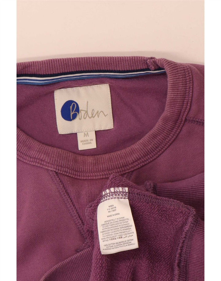 Ανδρικό φούτερ Boden Jumper Μεσαίο μωβ βαμβακερό