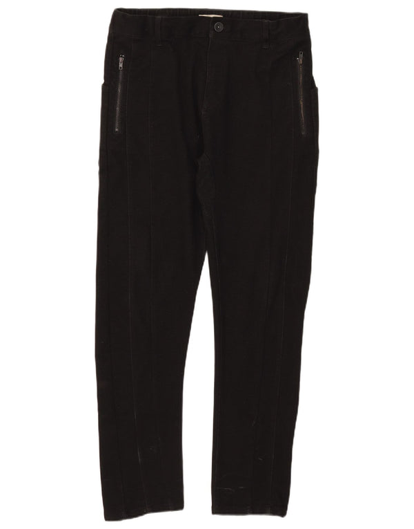 Zara Boys Slim Casual Παντελόνι 13-14 ετών W30 L28 Μαύρο Πολυεστέρας