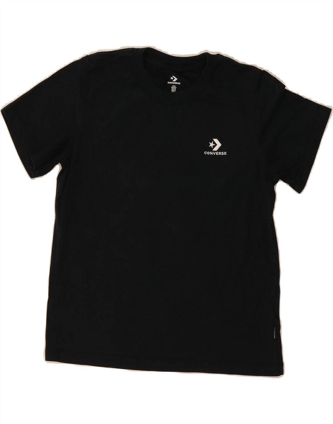 CONVERSE Womens T-Shirt Top UK 12 Medium Black Cotton Vintage Converse and Second-Hand Converse from Messina Hembry 