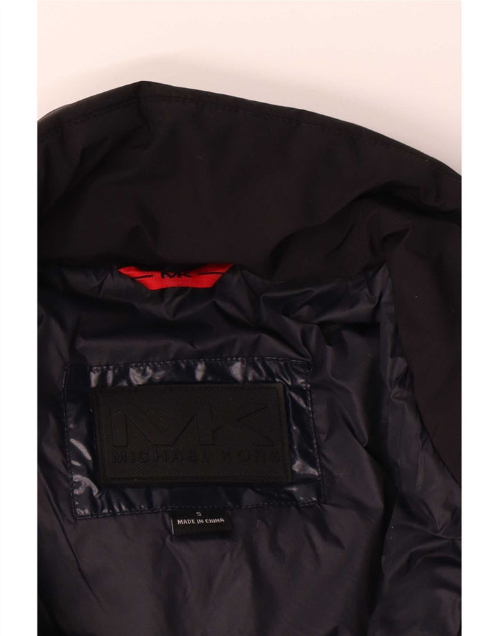 Michael Kors Ανδρικό μπουφάν με επένδυση UK 36 Small Navy Blue Polyester