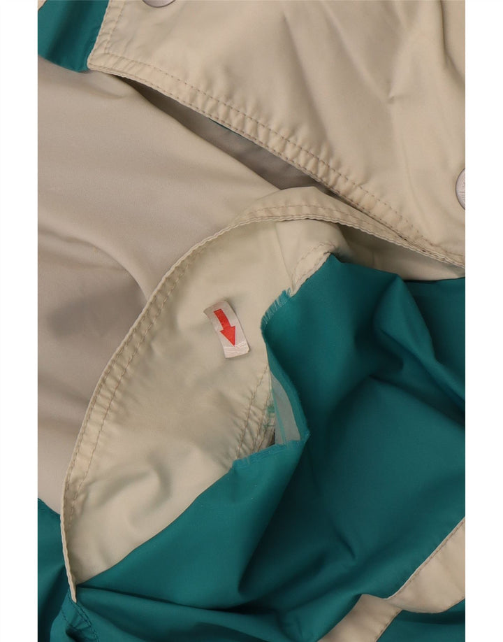 K-Way Ανδρικό μπουφάν σκι με κουκούλα UK 40 Large Blue Colorblock Πολυεστέρας