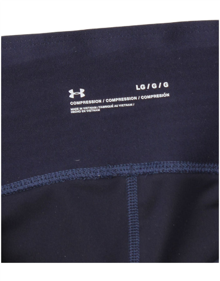 Under Armour Γυναικείο Κολάν UK 14 Large Navy Blue