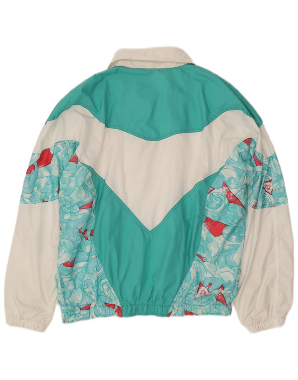 Γυναικεία αθλητική φόρμα ELLESSE Top Jacket IT 44 Medium Turquoise Colourblock