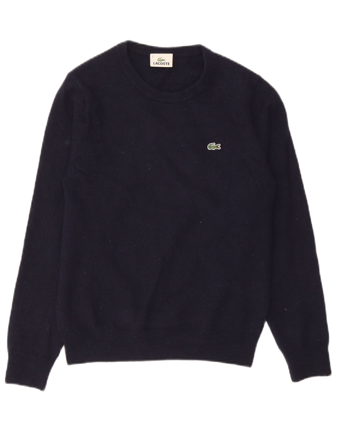 Ανδρικό πουλόβερ Lacoste Crew Neck Jumper Μέγεθος 3 Small Navy Blue New Wool