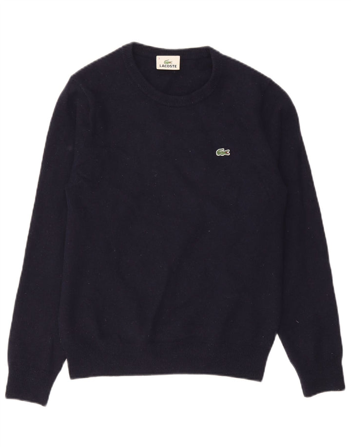 Ανδρικό πουλόβερ Lacoste Crew Neck Jumper Μέγεθος 3 Small Navy Blue New Wool