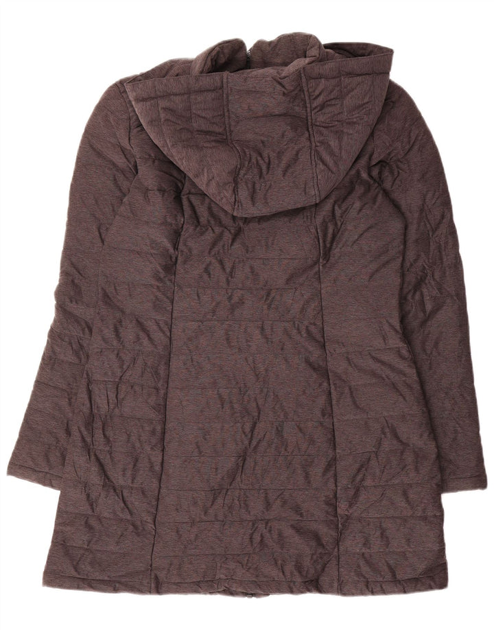 Nautica Γυναικείο παλτό με κουκούλα UK 10 Small Grey Polyester