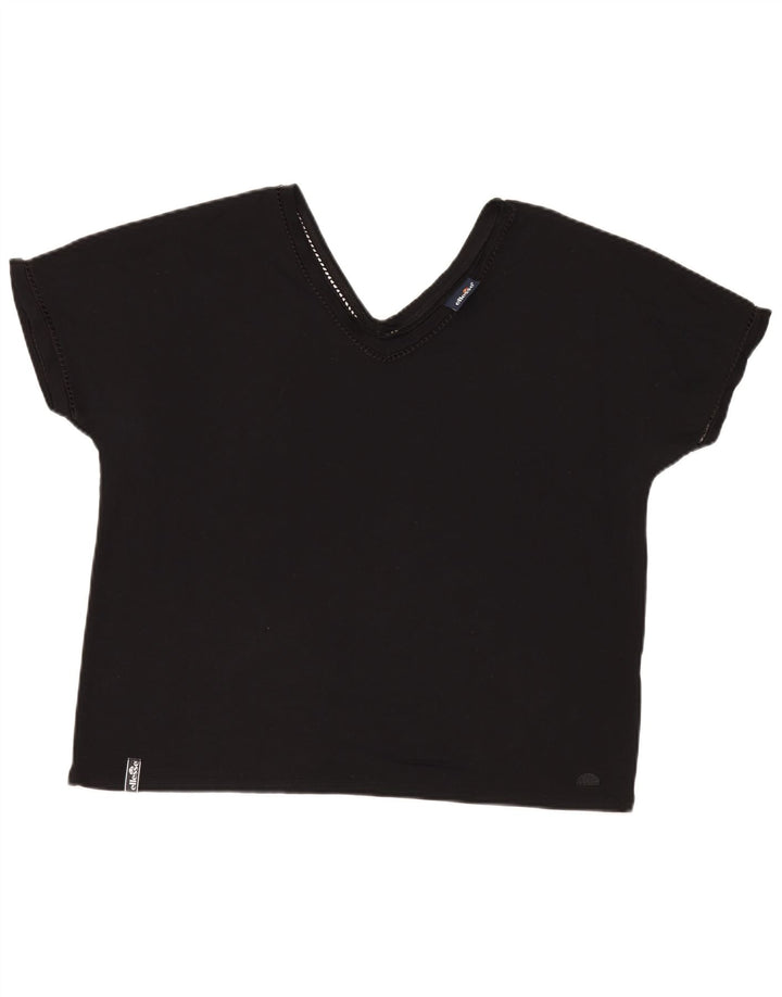Ellesse Γυναικείο T-Shirt Top UK 18 XL Μαύρο