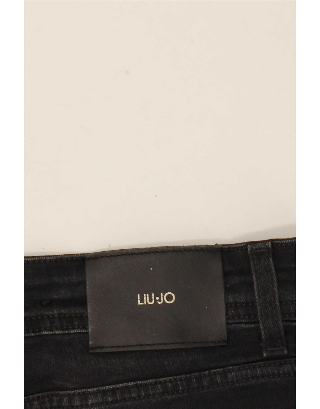 Liu Jo Mens Frank Slim Jeans W31 L31 Μαύρο
