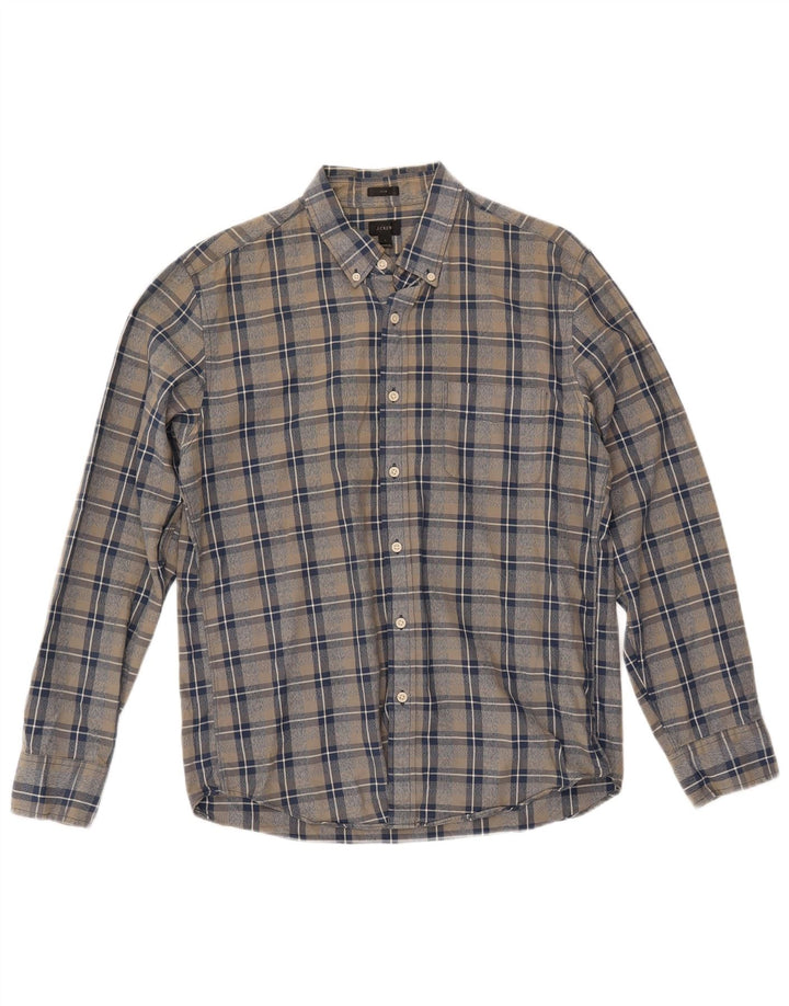 Ανδρικό πουκάμισο J. Crew Slim Fit μεγάλο πολύχρωμο βαμβακερό